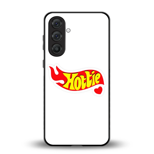 Hottie back phone cover | glass case for samsung galaxy m36 5g