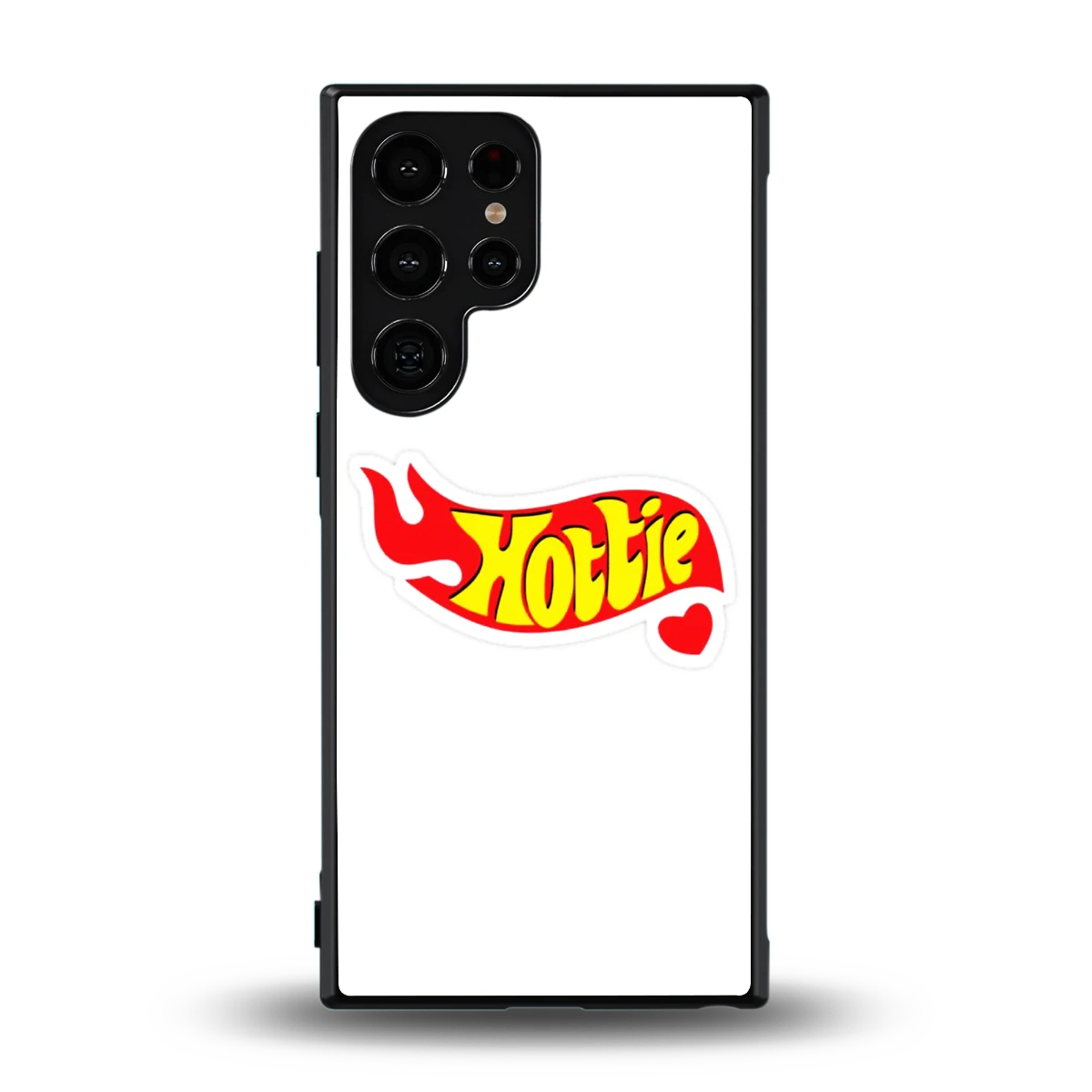 Hottie back phone cover | glass case for samsung galaxy s24 ultra