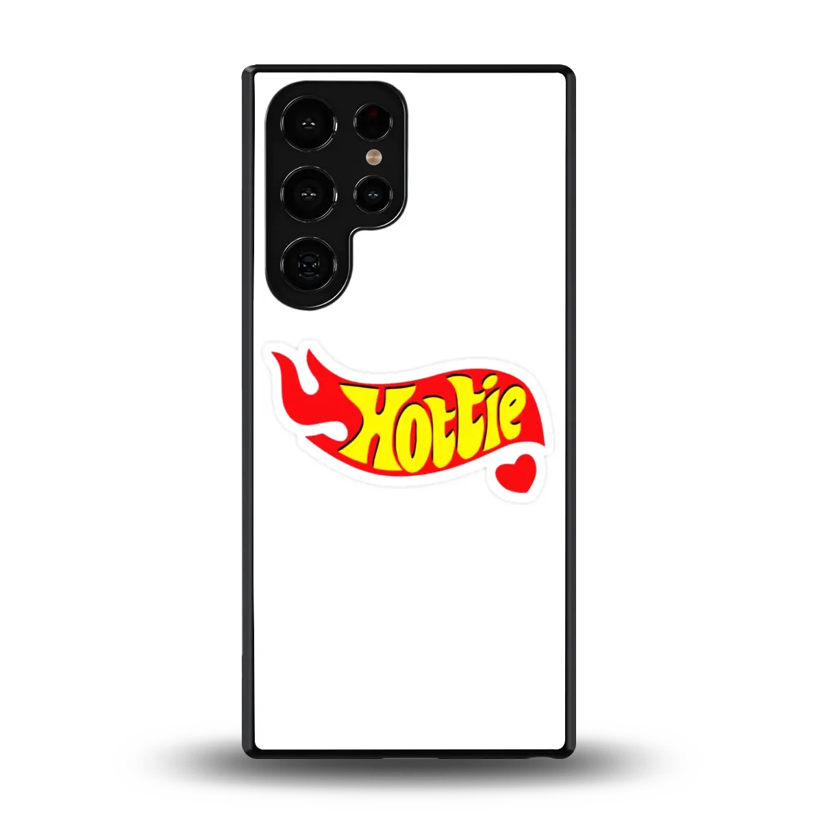 Hottie back phone cover | glass case for samsung galaxy s25 ultra