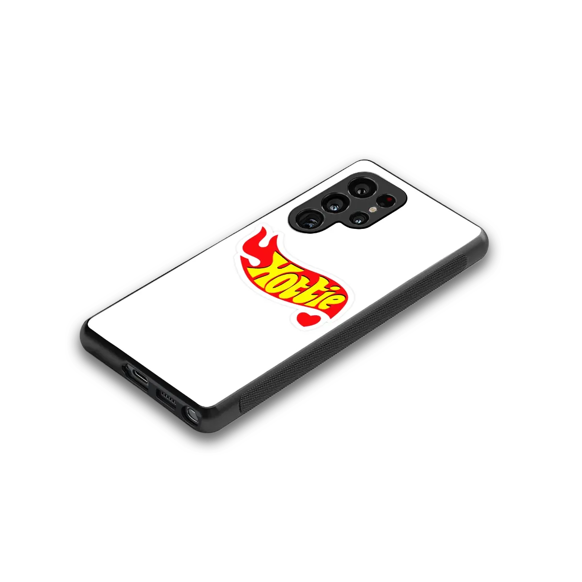 Hottie stylish phone case for samsung galaxy s26 ultra | glossy glass and slim fit