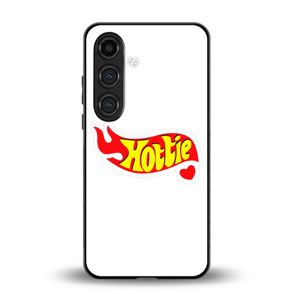 Hottie back phone cover | glass case for samsung galaxy s24