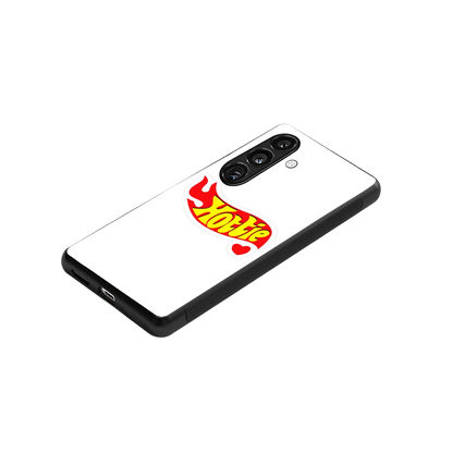 Hottie stylish phone case for samsung galaxy s24 | glossy glass and slim fit