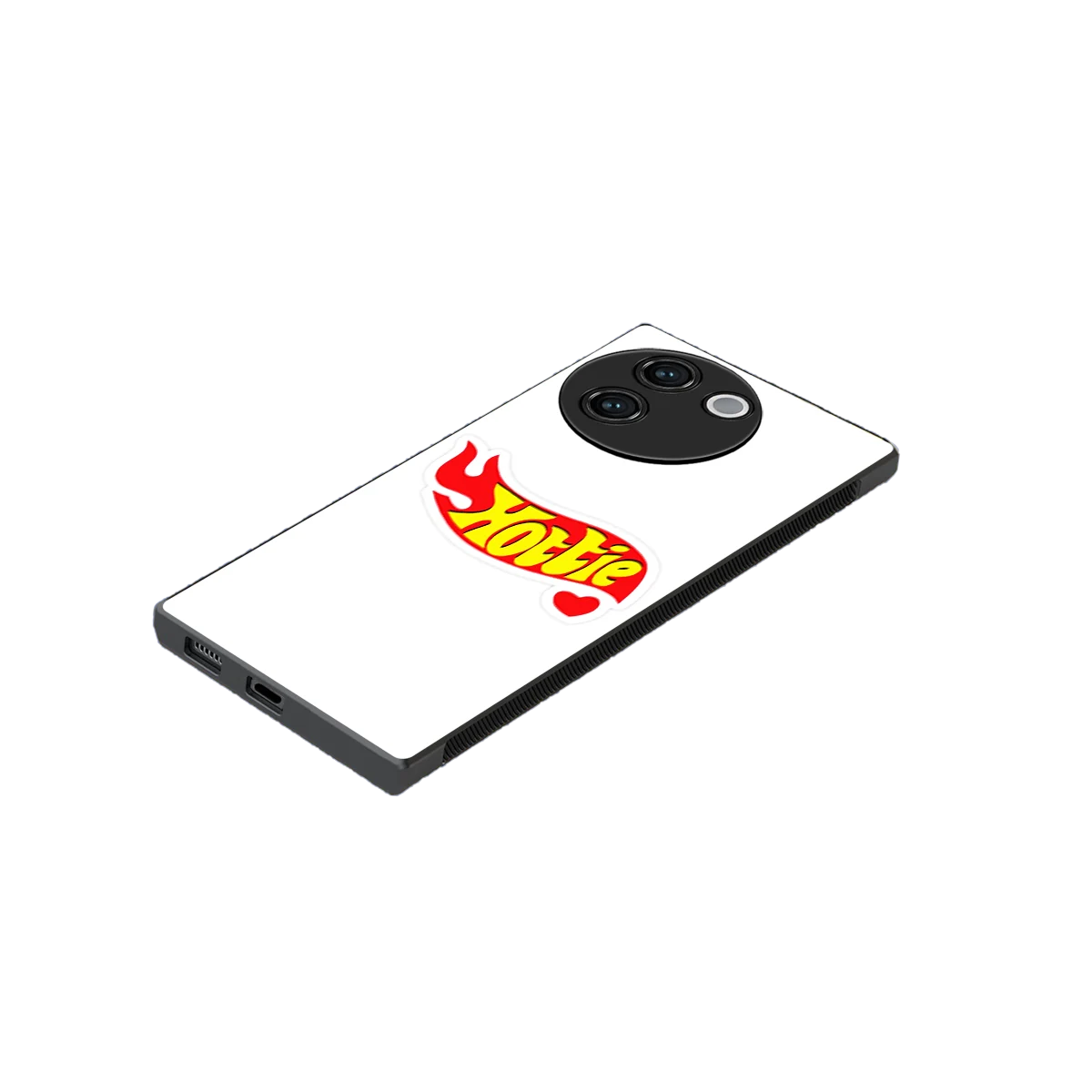 Hottie stylish phone case for vivo v30e | glossy glass and slim fit