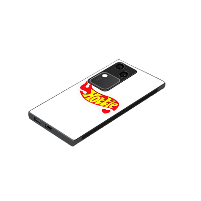 Hottie stylish phone case for vivo v30 | glossy glass and slim fit