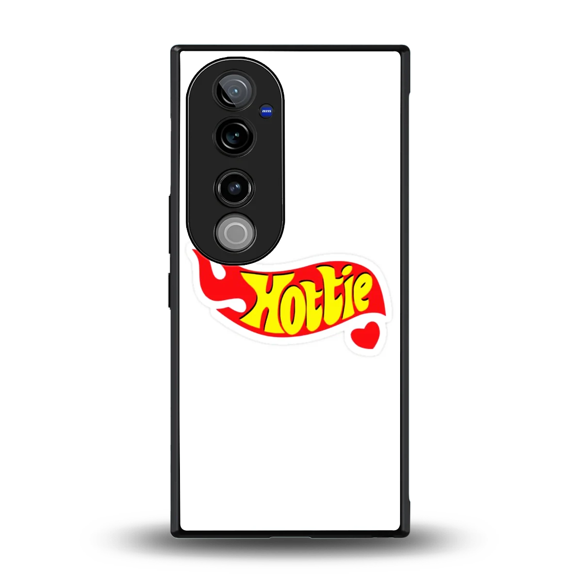 Hottie back phone cover | glass case for vivo v40 pro