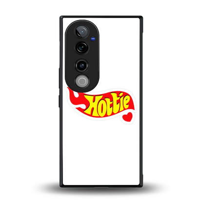 Hottie back phone cover | glass case for vivo v40 pro