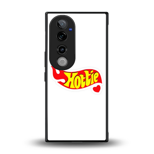 Hottie back phone cover | glass case for vivo v40 pro