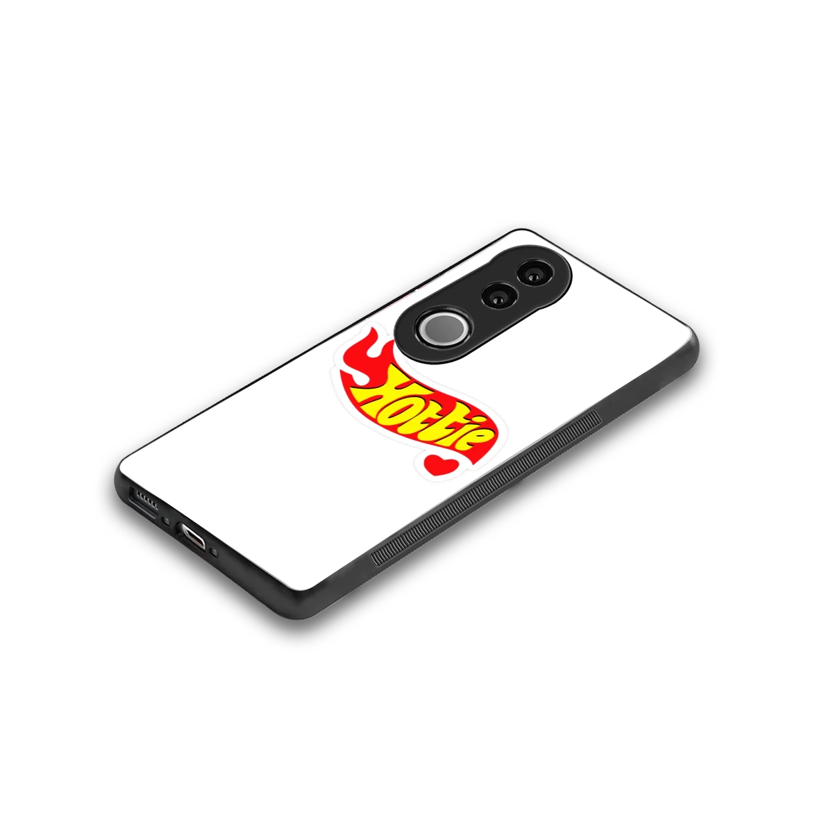 Hottie stylish phone case for vivo v50 | glossy glass and slim fit