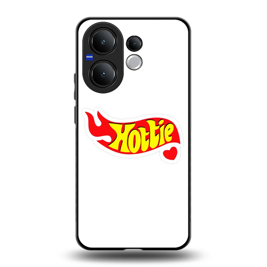 Hottie back phone cover | glass case for vivo v60