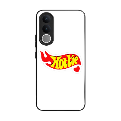 Hottie back phone cover | glass case for vivo v70 fe