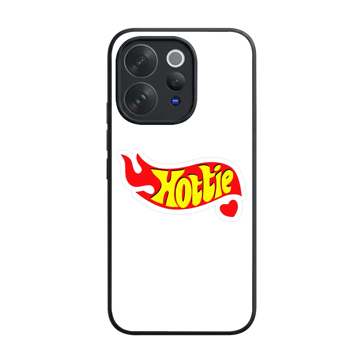 Hottie back phone cover | glass case for vivo v70
