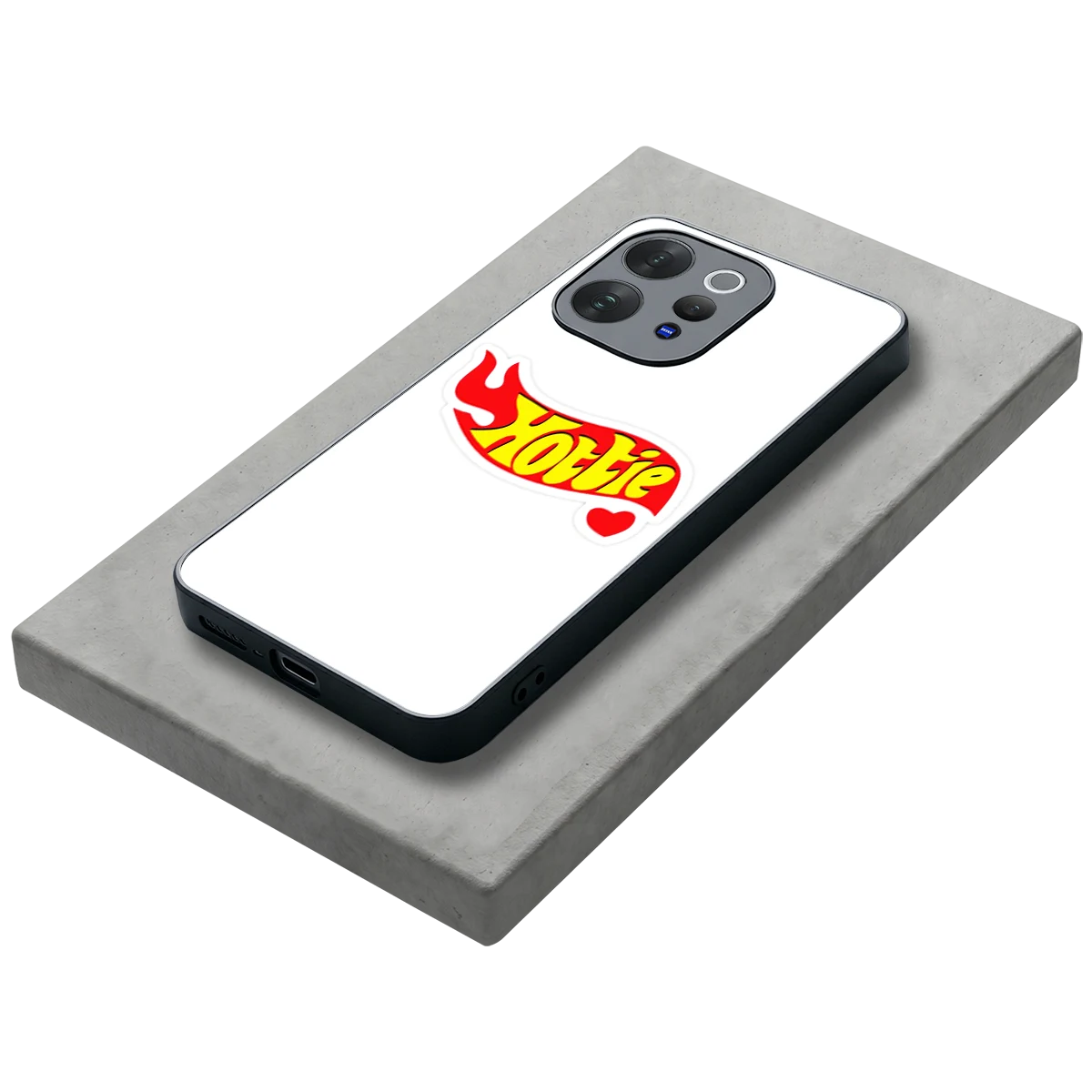 Hottie stylish phone case for vivo v70 | glossy glass and slim fit