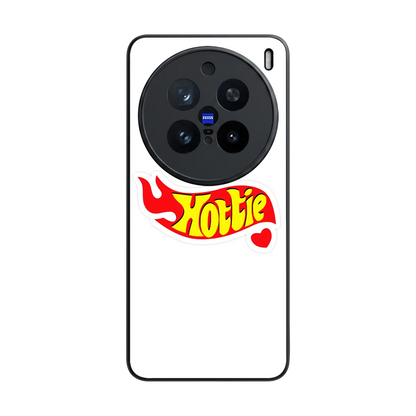 Hottie back phone cover | glass case for vivo x200 pro