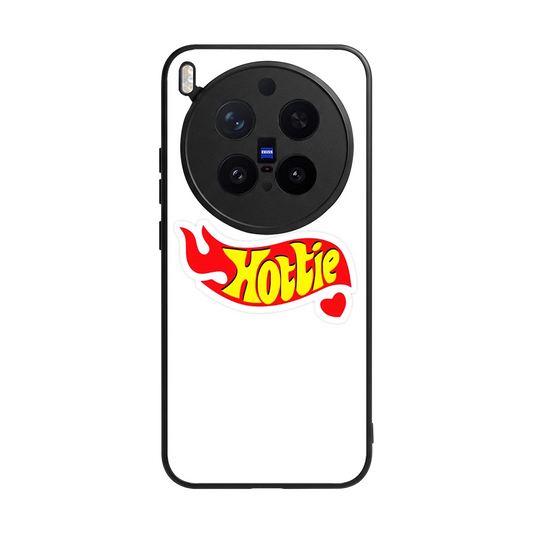 Hottie back phone cover | glass case for vivo x300 pro