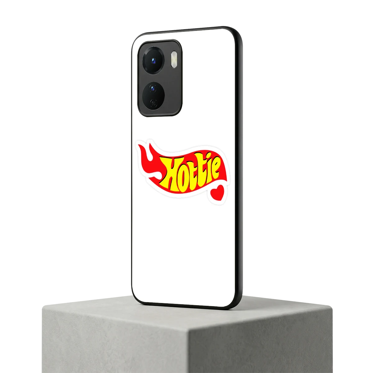 Hottie vivo y16 mobile cover | shockproof glass phone case