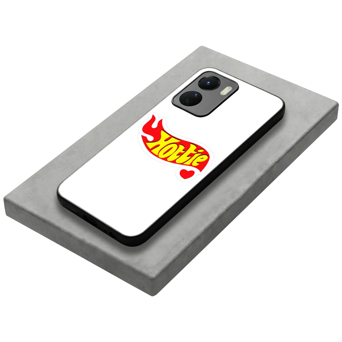 Hottie stylish phone case for vivo y16 | glossy glass and slim fit