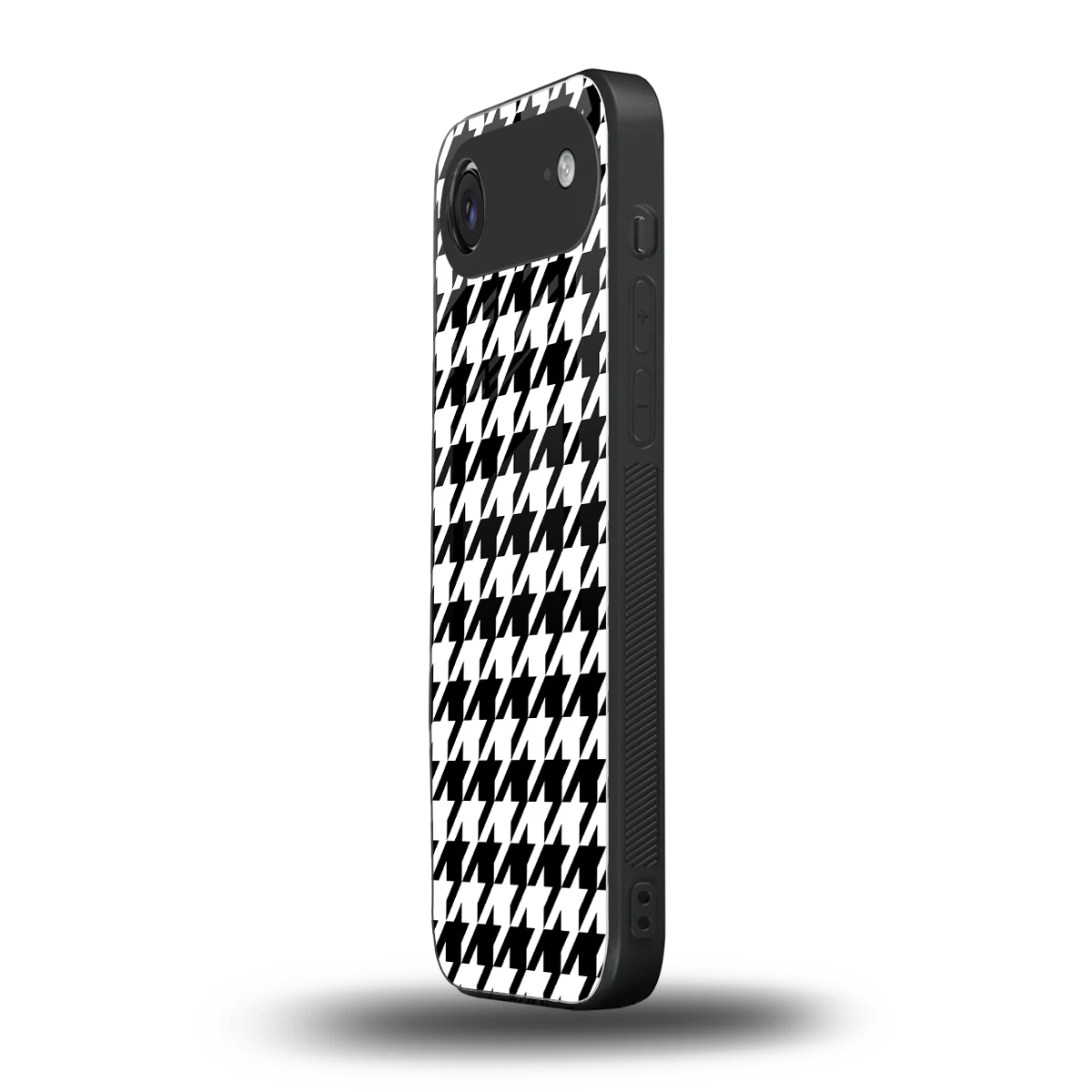 Houndstooth iphone air mobile cover | shockproof glass phone case