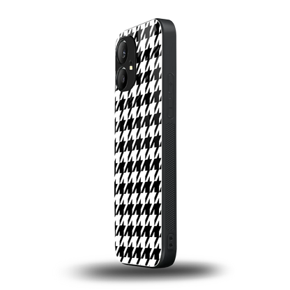 Houndstooth nothing phone 1 mobile cover | shockproof glass phone case