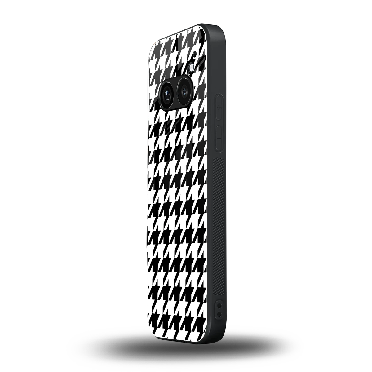 Houndstooth nothing phone 2a mobile cover | shockproof glass phone case