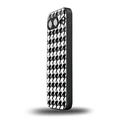 Houndstooth oneplus nord 4 mobile cover | shockproof glass phone case
