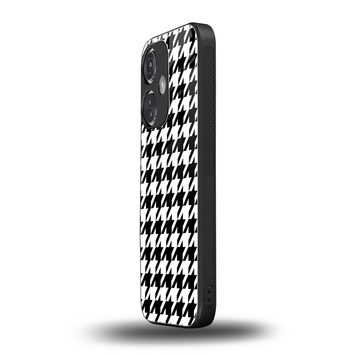 Houndstooth oneplus nord ce 3 mobile cover | shockproof glass phone case