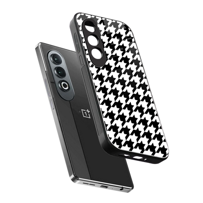 Houndstooth sleek oneplus nord ce 4 cover with tempered glass back and TPU edges