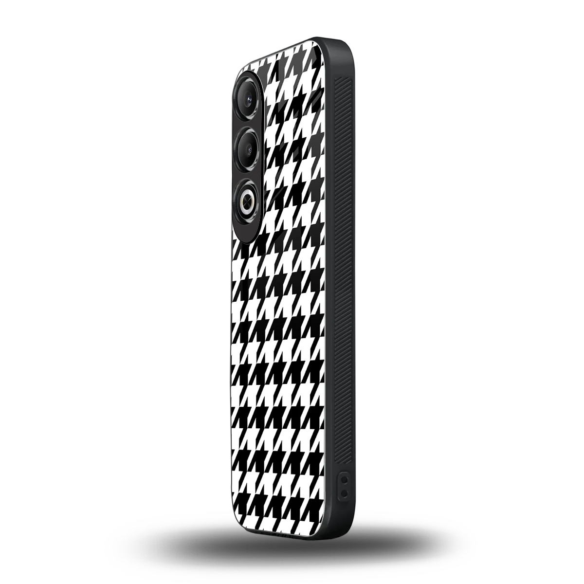 Houndstooth oneplus nord ce 4 mobile cover | shockproof glass phone case