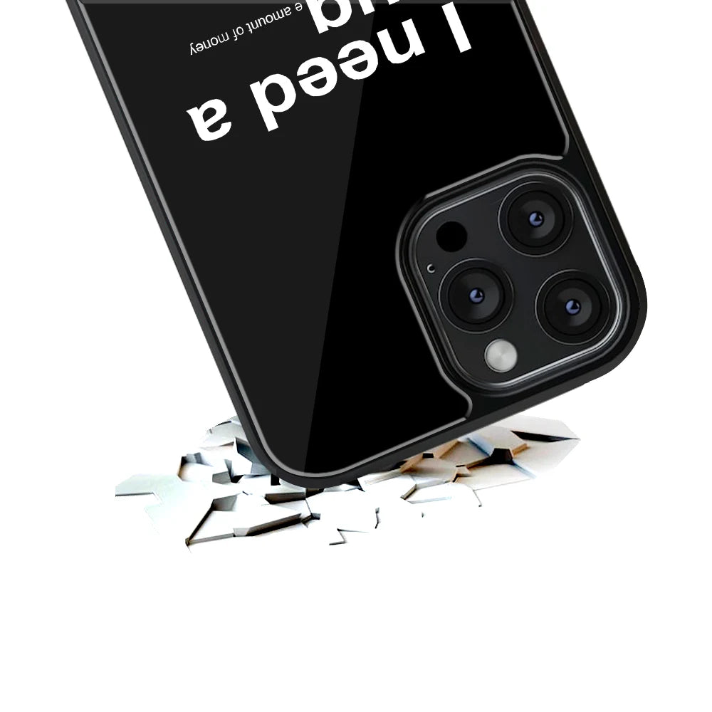 Durable Glass Back Mobile Case for iPhone, Samsung, OnePlus, Google Pixel, Redmi, Vivo, Oppo
