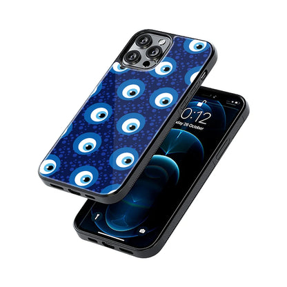 Protective Glass Back Phone Case Compatible with iPhone, Samsung, OnePlus, Pixel & More