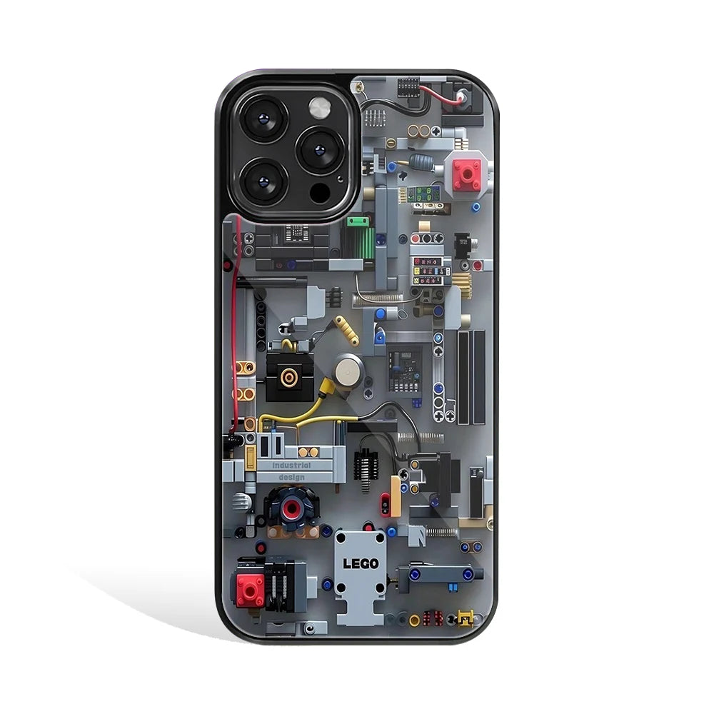 Premium Glass Back Mobile Phone Cover for iPhone, Samsung, OnePlus, Google Pixel, Redmi, Oppo, Vivo & Realme