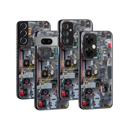 Stylish Glass Back Case for All Smartphones iPhone, Samsung, OnePlus, Pixel, Redmi, Oppo, Vivo, Motorola