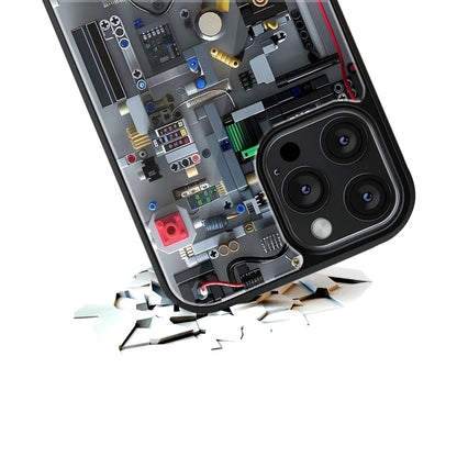 Durable Glass Back Mobile Case for iPhone, Samsung, OnePlus, Google Pixel, Redmi, Vivo, Oppo