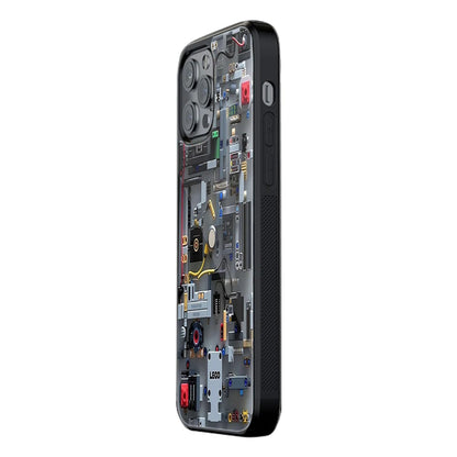 Trendy Glass Back Mobile Case for iPhone, Samsung, Redmi, OnePlus, Google Pixel, Motorola