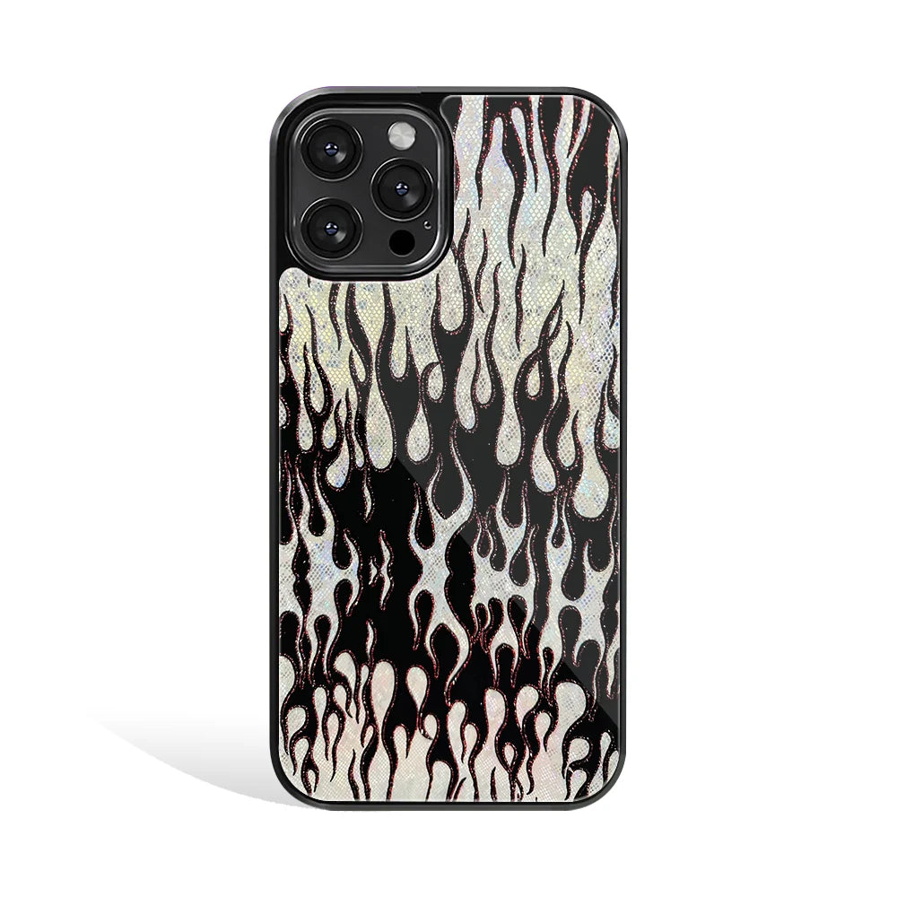 Premium Glass Back Mobile Phone Cover for iPhone, Samsung, OnePlus, Google Pixel, Redmi, Oppo, Vivo & Realme