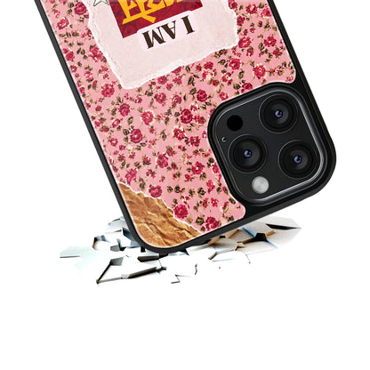 Durable Glass Back Mobile Case for iPhone, Samsung, OnePlus, Google Pixel, Redmi, Vivo, Oppo