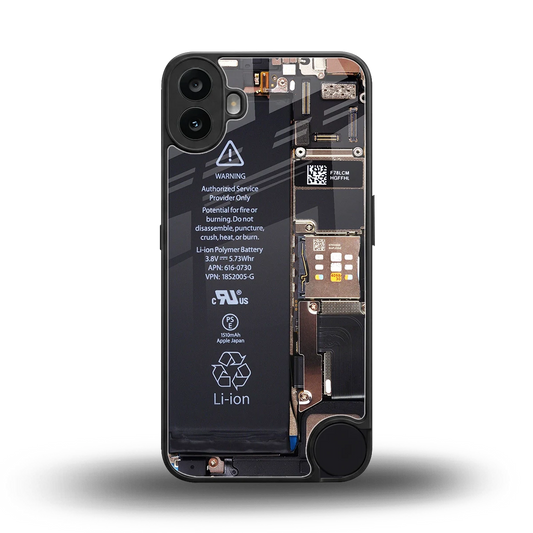 Inside Out back phone cover | glass case for cmf nothing phone 1