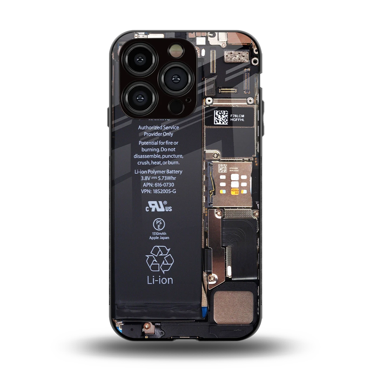 Inside Out back phone cover | glass case for iphone 13 pro