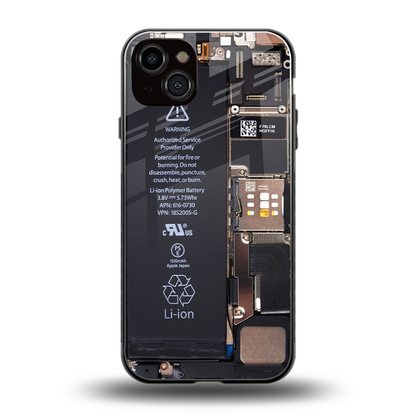 Inside Out back phone cover | glass case for iphone 14 plus