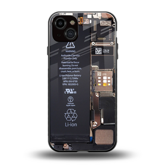 Inside Out back phone cover | glass case for iphone 14 plus