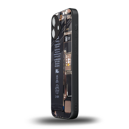 Inside Out iphone 16 plus mobile cover | shockproof glass phone case