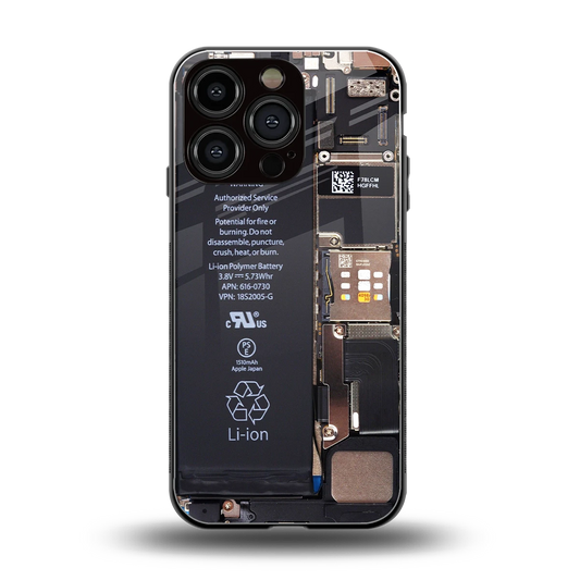 Inside Out back phone cover | glass case for iphone 16 pro