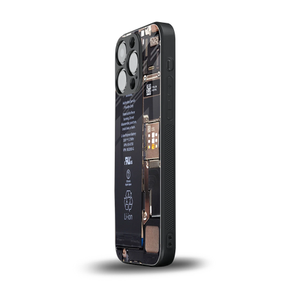 Inside Out iphone 16 pro mobile cover | shockproof glass phone case