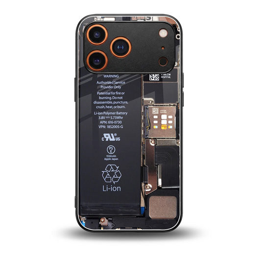 Inside Out back phone cover | glass case for iphone 17 pro max