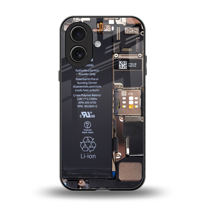 Inside Out back phone cover | glass case for iphone 17