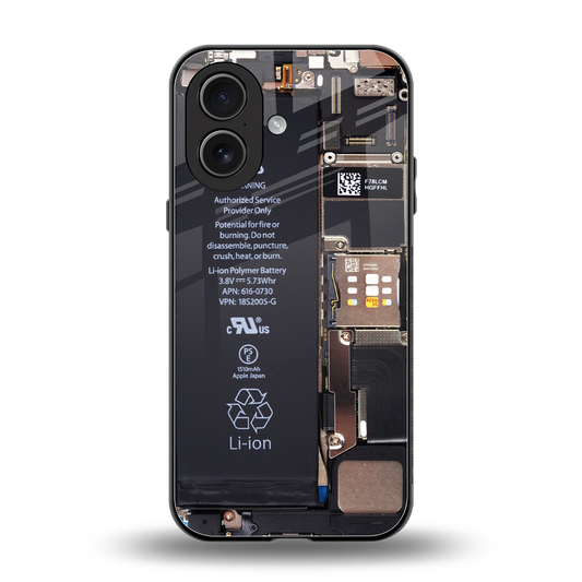 Inside Out back phone cover | glass case for iphone 17