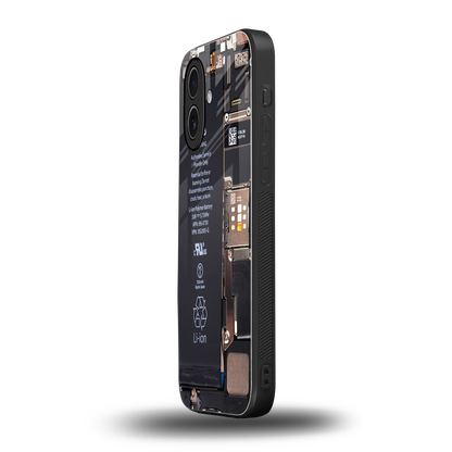 Inside Out iphone 17 mobile cover | shockproof glass phone case