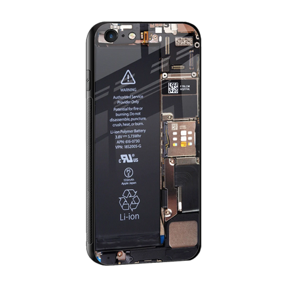 Inside Out sleek iphone 6 cover with tempered glass back and TPU edges