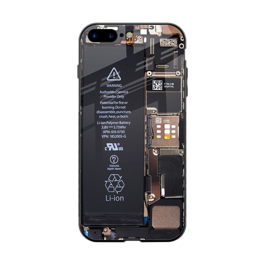 Inside Out back phone cover | glass case for iphone 8 plus