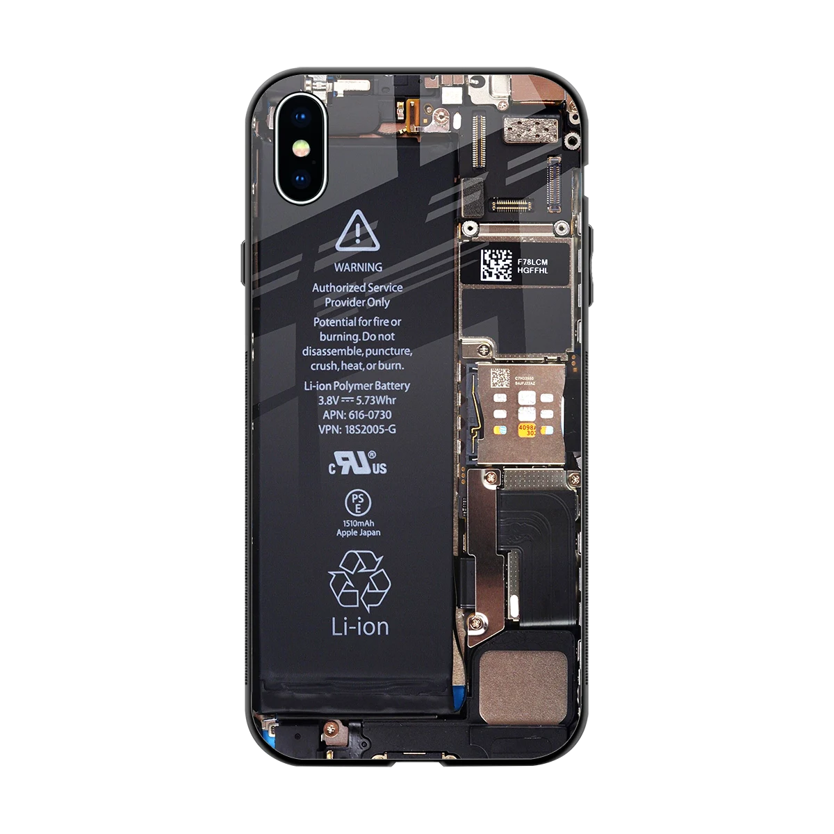 Inside Out back phone cover | glass case for iphone xs max