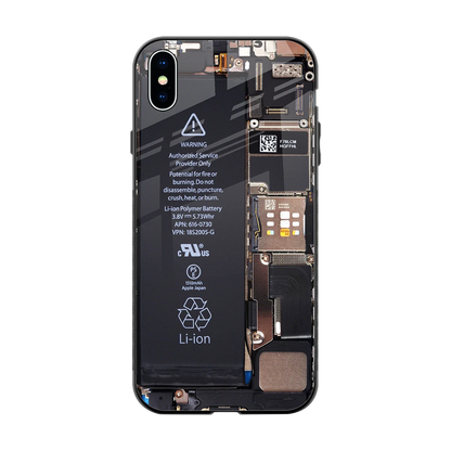 Inside Out back phone cover | glass case for iphone xs max